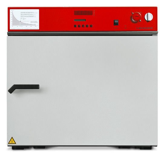 Binder FDL115 Model Sınırlı Miktarlarda Solvent için Güvenli Kurutma Etüvü, Doğal Hava Dolaşımlı, 115 Litre, Ortam Sıcaklığı+10 - 300°C