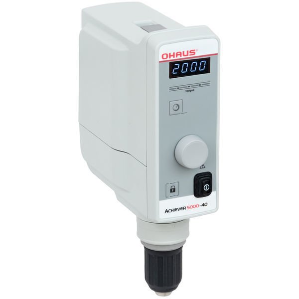 Ohaus Achiever™ 5000 e-A51ST040 Model Mekanik Karıştırıcı, 25L, 2000 rpm, 25,000 mPas