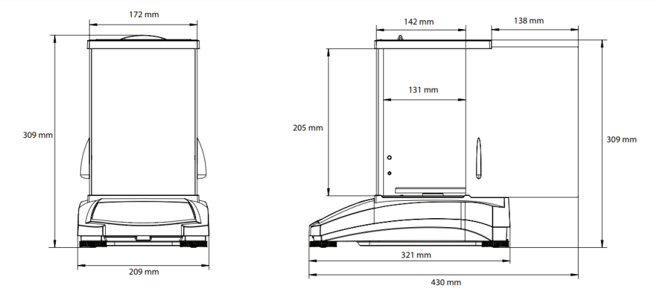 Ohaus PX623/E Model Hassas Terazi | 620 g Kapasiteli, 0,001 g Hassasiyetli, Harici Kalibrasyonlu Laboratuvar Terazisi