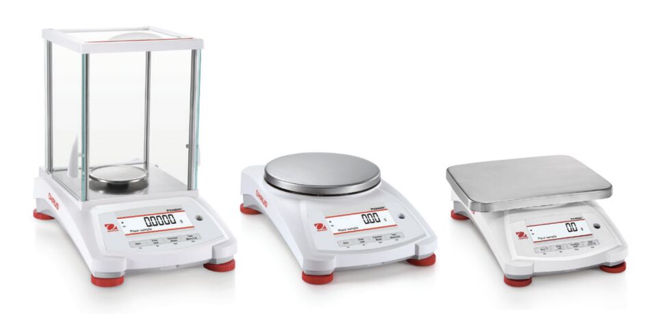 Ohaus PX623/E Model Hassas Terazi | 620 g Kapasiteli, 0,001 g Hassasiyetli, Harici Kalibrasyonlu Laboratuvar Terazisi