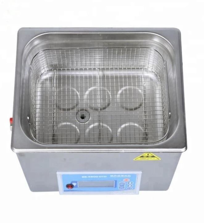 Scientz SB-5200D Model Mini Dijital Ultrasonik Temizleyici, 10 Lt, 300W Güç