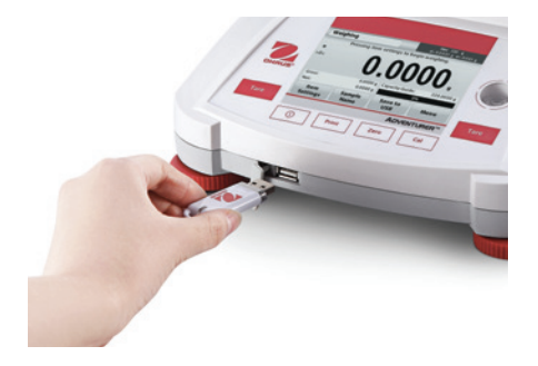 Ohaus AX2202 Model Hassas Terazi | 2200 g Kapasiteli, 0,01 g Hassasiyetli Laboratuvar Terazisi