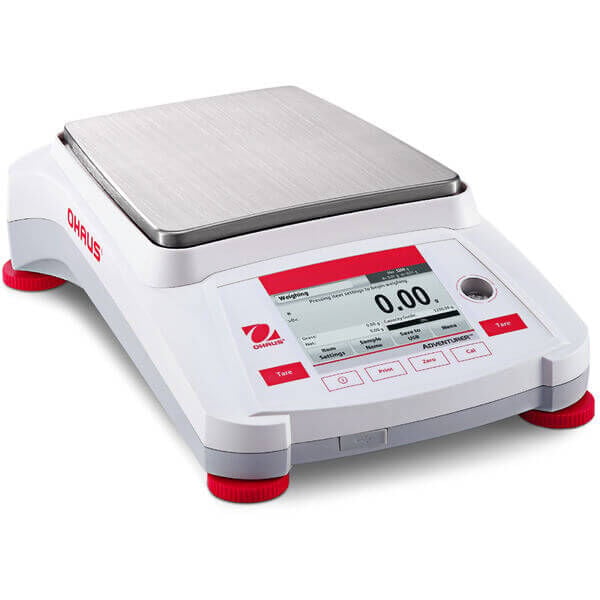 Ohaus AX2202 Model Hassas Terazi | 2200 g Kapasiteli, 0,01 g Hassasiyetli Laboratuvar Terazisi