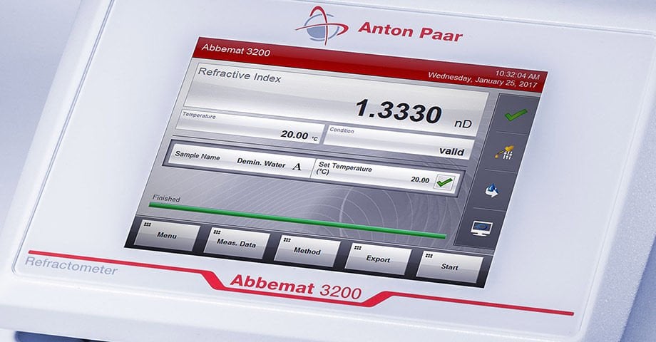 Anton Paar Abbemat 3100 Model Kompakt Dijital Refraktometre