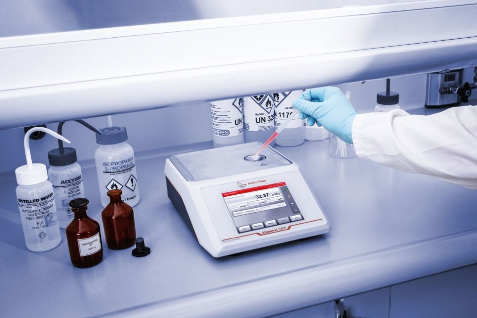 Anton Paar Abbemat 3200 Model Kompakt Dijital Refraktometre