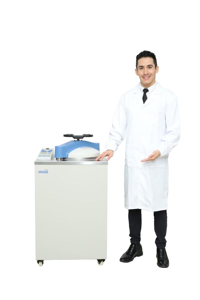 Zealway FD50-SR Model Dik Tip (Üstten Yüklemeli), Yarı Otomatik Kurutmalı Otoklav, 50 Litre