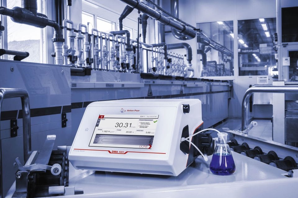 Anton Paar DMA 1001 Kompakt Dijital Yoğunluk Ölçer