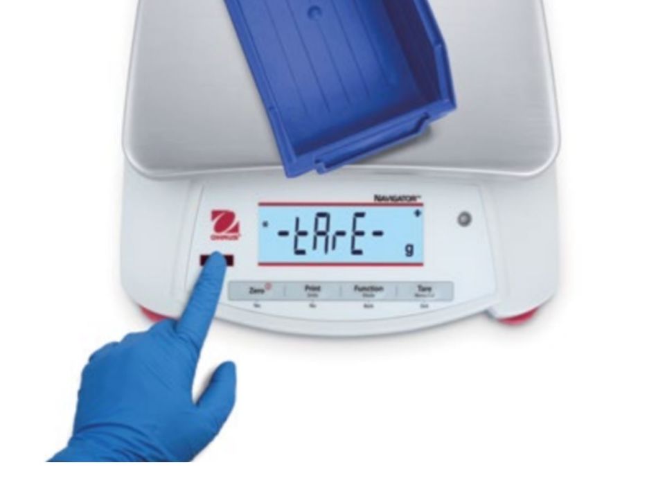Ohaus Navigator NV1202 Model Portatif Terazi, 1200 g Kapasite, 0,01 g Hassasiyet