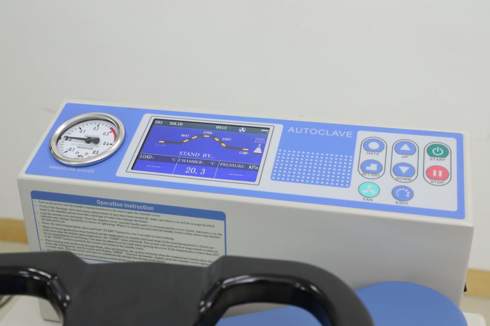 Zealway GI100SW Model Dik Tip (Üstten Yüklemeli) Otoklav, 100 Litre
