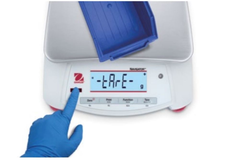 Ohaus Marka Navigator NVT6201 Model Portatif Terazi, 6200 g Kapasite, 0,1 g Hassasiyet