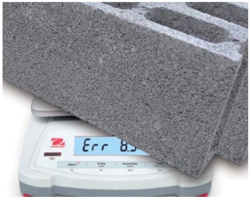 Ohaus Marka Navigator NVT6201 Model Portatif Terazi, 6200 g Kapasite, 0,1 g Hassasiyet