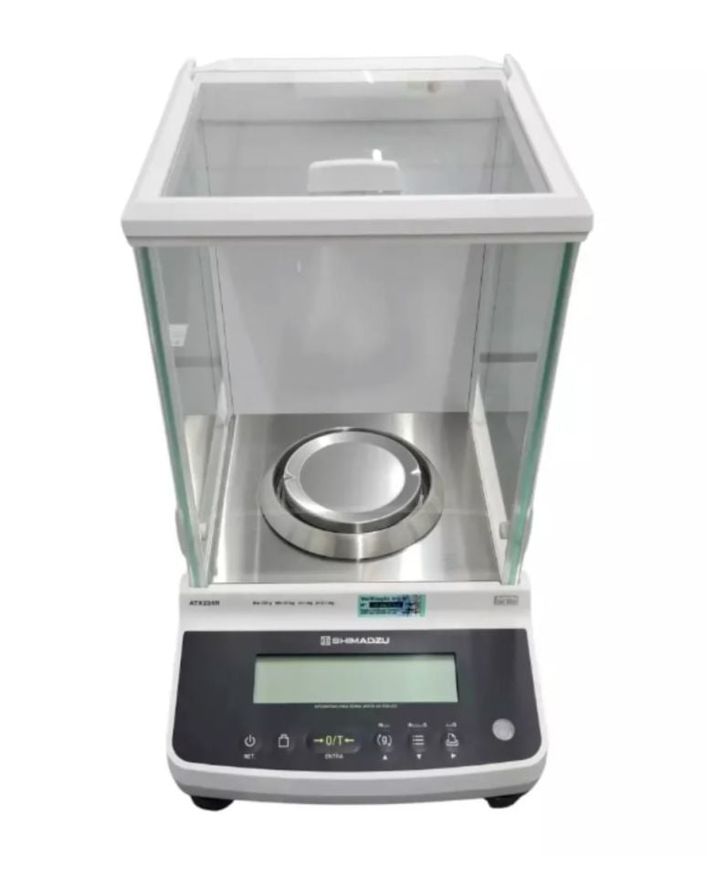 Shimadzu ATX224R Model Analitik Terazi 220 gr Kapasite, 0,1 mg Hassasiyet
