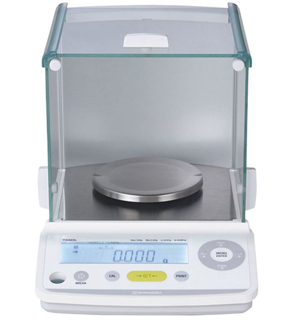 Shimadzu TX-423L Model Yarı Analitik Terazi, Harici Kalibrasyon, 420 g Kapasite, 1 mg Hassasiyet