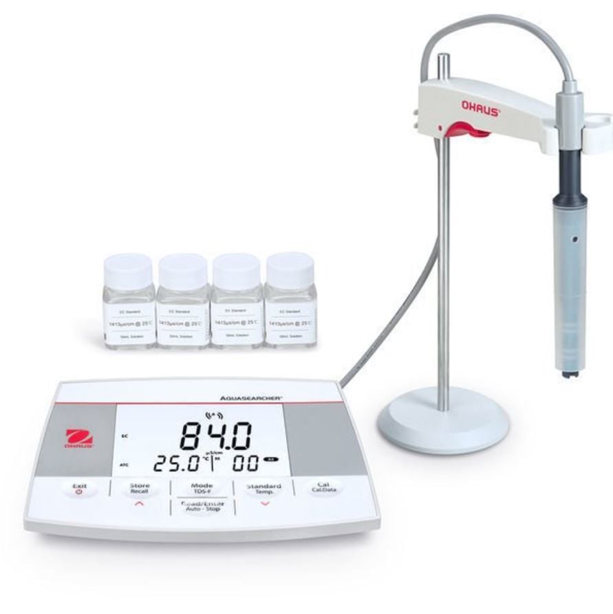 Ohaus AB23EC-F Masa Tipi İletkenlik Ölçer; 00.0 μS/cm – 199.9 mS/cm; 0–100°C