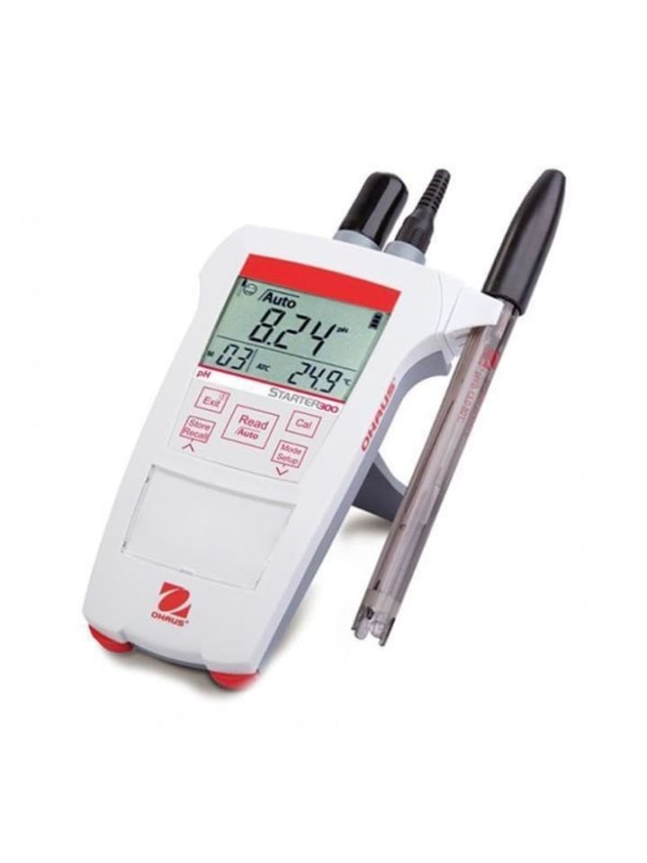 Ohaus Starter 300 ST300pH-G Model Portatif Phmetre; 0.00 – 14.00 pH;  -1999 – 1999 mV; 0 – 100°C