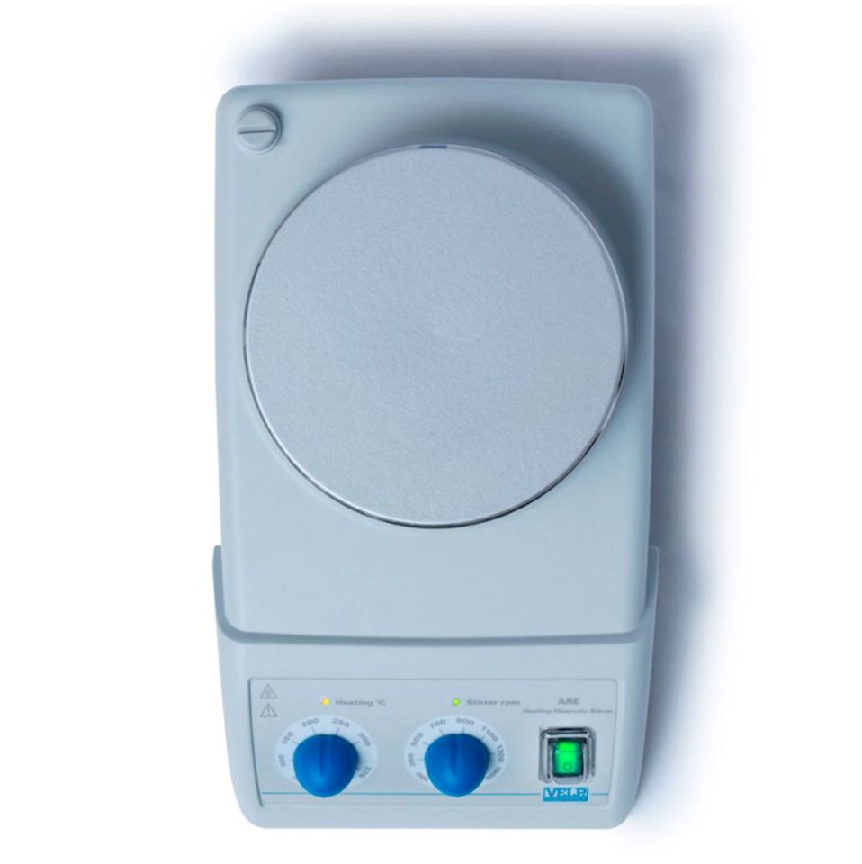Velp Arex Analog Isıtıcılı Manyetik Karıştırıcı, Seramik Kaplama, 20 L, 1500 rpm, Oda Sıcaklığı-370°C