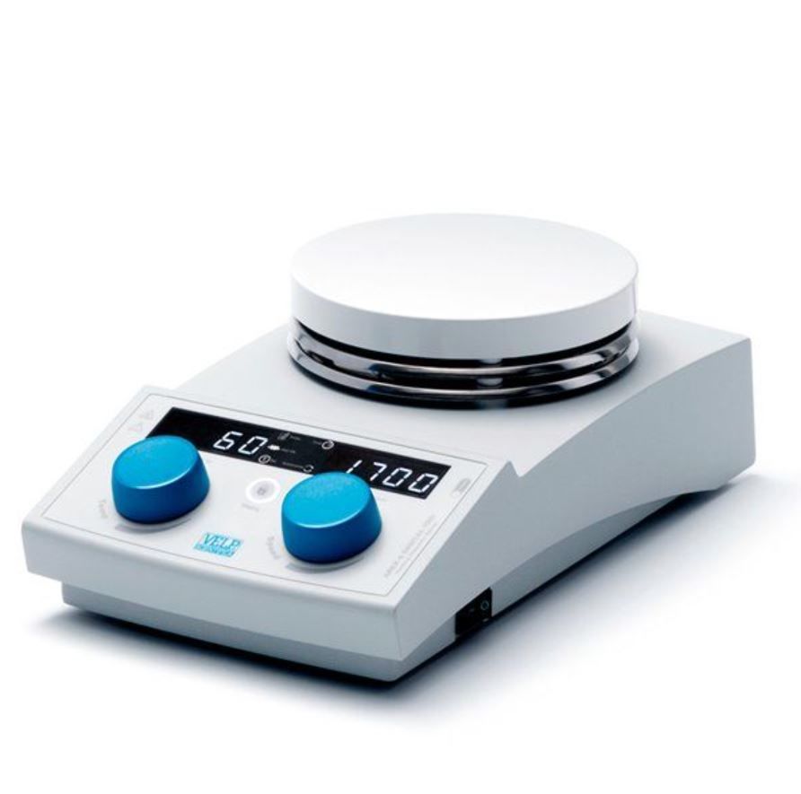 Velp Arex 6 Model Analog Isıtıcılı Manyetik Karıştırıcı, Seramik Kaplama, 20 L, 1700 rpm, Oda Sıcaklığı-370°C