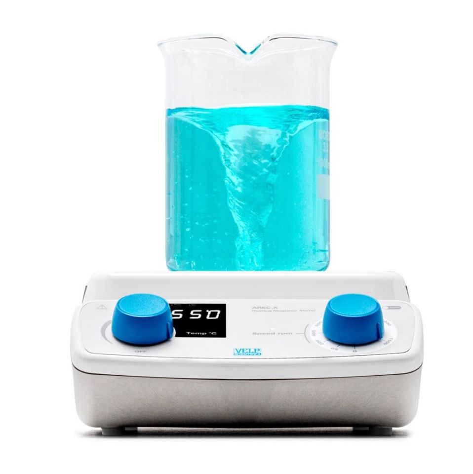 Velp Arec.X Model Digital Isıtıcılı Manyetik Karıştırıcı, Sıcaklık Proplu, 15 L, 1500 rpm, Oda Sıcaklığı-550°C