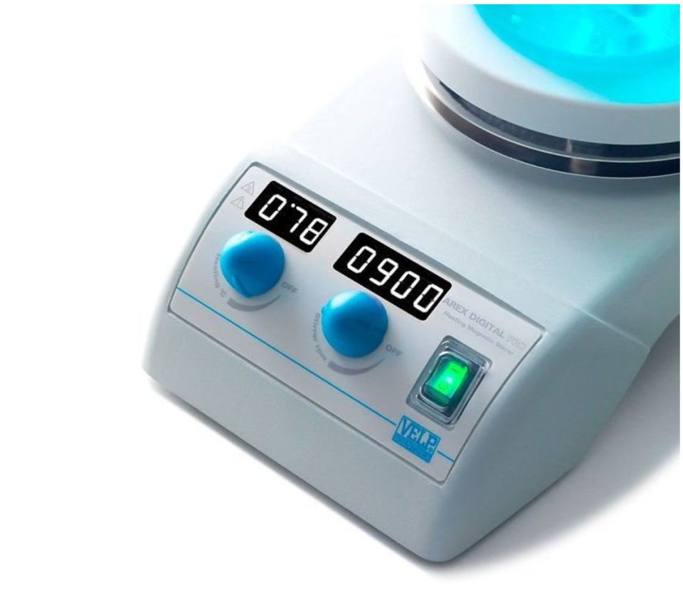 Velp Arex Digital PRO Model Digital Isıtıcılı Manyetik Karıştırıcı, Sıcaklık Proplu, 20 L, 1500 rpm, Oda Sıcaklığı-370°C