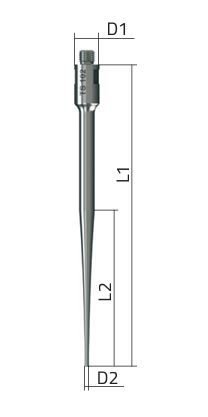 Bandelin Sonopuls Ultrasonik Homojenizatörler için TS 102 Model Titanyum Prop