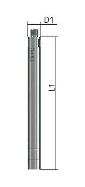 Bandelin Sonopuls Ultrasonik Homojenizatörler için TS 113 Model Titanyum Prop
