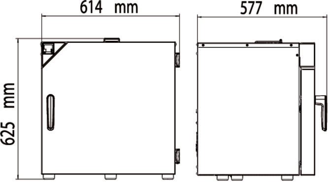 Binder ED-S 56 Model Etüv, Doğal Hava Dolaşımlı, 62 Litre, Ortam Sıcaklığı+7 - 250°C