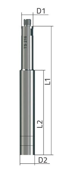 Bandelin Sonopuls Ultrasonik Homojenizatörler için TS 216 Model Titanyum Prop