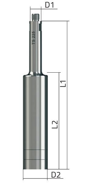 Bandelin Sonopuls Ultrasonik Homojenizatörler için TS 225 Model Titanyum Prop