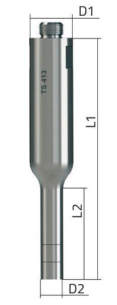 Bandelin Sonopuls Ultrasonik Homojenizatörler için TS 413 Model Titanyum Prop