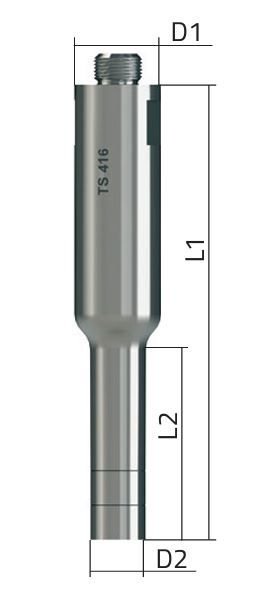 Bandelin Sonopuls Ultrasonik Homojenizatörler için TS 416 Model Titanyum Prop