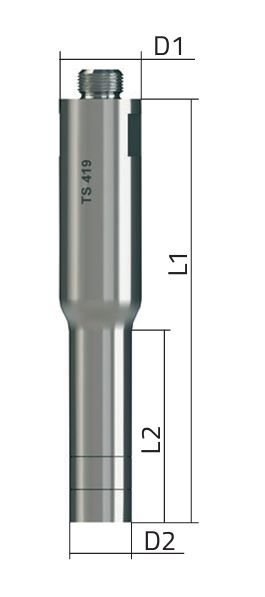 Bandelin Sonopuls Ultrasonik Homojenizatörler için TS 419 Model Titanyum Prop