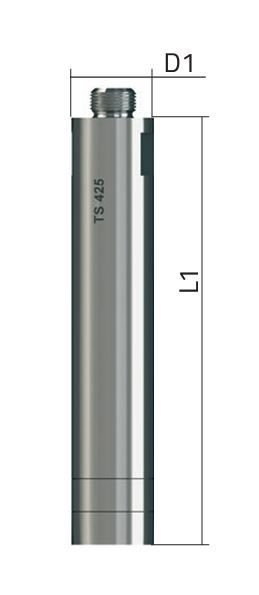 Bandelin Sonopuls Ultrasonik Homojenizatörler için TS 425 Model Titanyum Prop