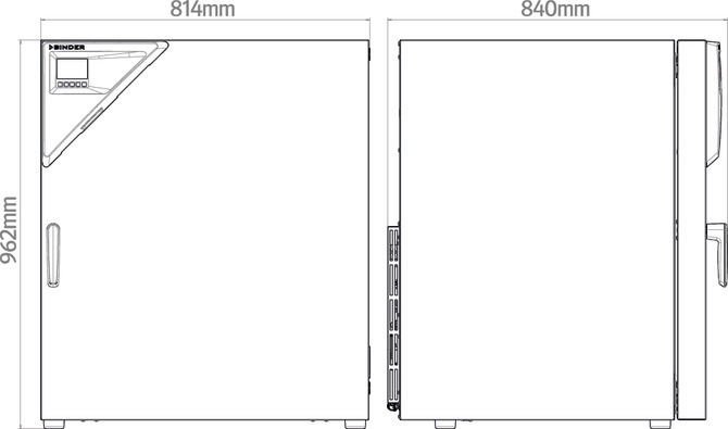 Binder FP260 Model Fanlı ve Program Fonksiyonlu Etüv, 259 Litre, Ortam Sıcaklığı + 10°C - 300°C