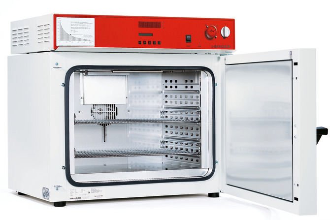 Binder FDL115 Model Sınırlı Miktarlarda Solvent için Güvenli Kurutma Etüvü, Doğal Hava Dolaşımlı, 115 Litre, Ortam Sıcaklığı+10 - 300°C