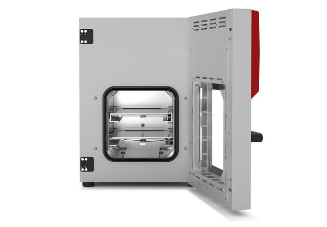 Binder VDL23 Model Yanıcı Solventler için Vakumlu Etüv, 24 Litre, Ortam Sıcaklığı+9 - 110°C