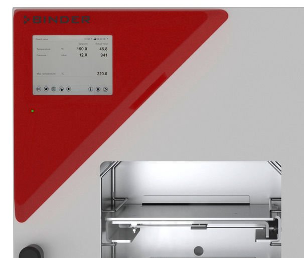 Binder VDL56 Model Yanıcı Solventler için Vakumlu Etüv, 55 Litre, Ortam Sıcaklığı+9 - 110°C