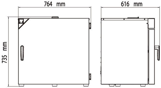Binder BD-S 115 Model Doğal Hava Dolaşımlı Standart İnkübatör, 118 Litre, Ortam Sıcaklığı+5-70°C
