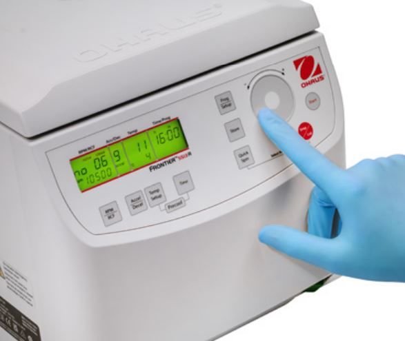 Ohaus Frontier™ 5000 Serisi FC5513R 230V Model Soğutmalı Mikro Santrifüj