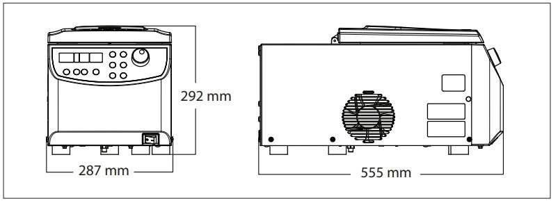 Ohaus Frontier™ 5000 Serisi FC5515R 230V Model Soğutmalı Mikro Santrifüj