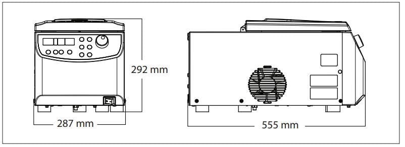Ohaus Frontier™ 5000 Serisi FC5515 230V Model Mikro Santrifüj