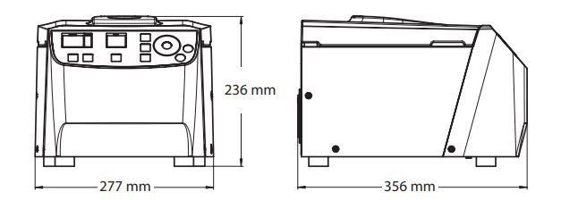 Ohaus Frontier™ 5000 Serisi FC5707+R05 230V Model Masa Üstü Multi Santrifüj (8x15ml RB açılı rotor ile)