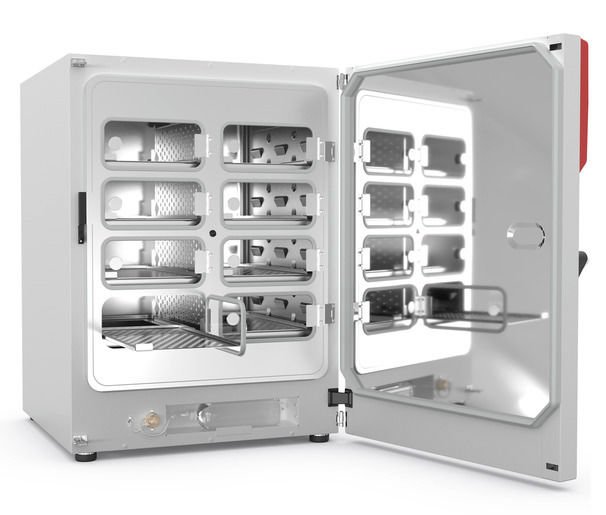 Binder CBF170 Model Sıcak Hava Sterilizasyonlu, Oksijen ve Nem Kontrollü CO2 İnkübatörü, 170 Litre, Ortam Sıcaklığı+6-60°C