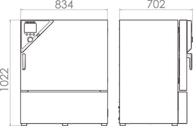 Binder KB115 Model Kompresörlü Soğutma İnkübatörü, 115 Litre, -10...+100°C