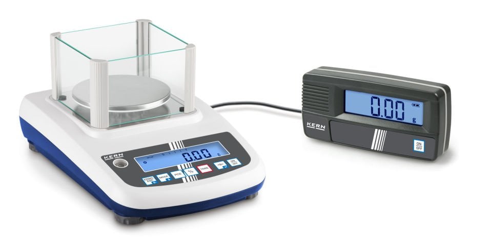 Kern PFB 300-3 Model Yarı Analitik Terazi, 300 g Kapasite, 0,001 g Hassasiyet