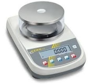 Kern PLJ 1200-3A Model Yarı Analitik Terazi, 1200 g Kapasite, 0,001 g Hassasiyet