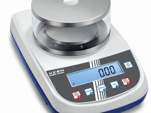 Kern PLJ 1200-3A Model Yarı Analitik Terazi, 1200 g Kapasite, 0,001 g Hassasiyet