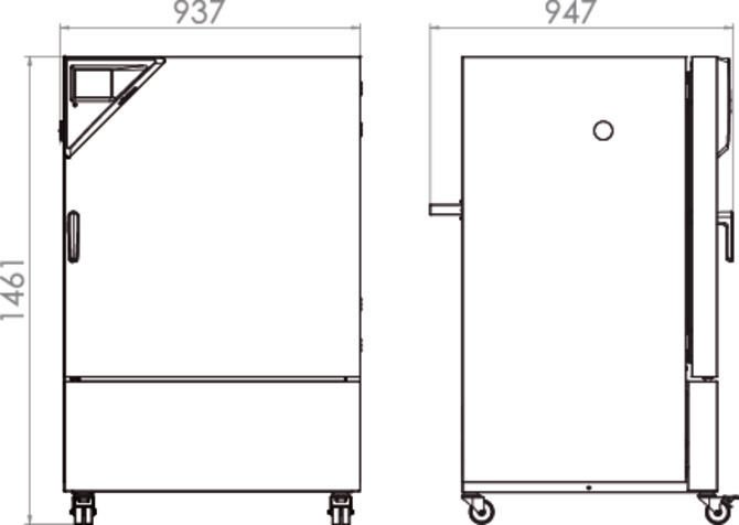 Binder KBW 240 Model Işıklı Bitki Büyütme Kabini, 247 Litre, 0-70°C