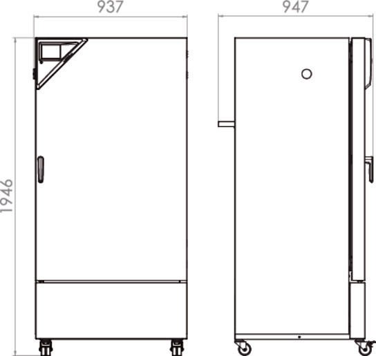Binder KBW 400 Model Işıklı Bitki Büyütme Kabini, 400 Litre, 0-70°C