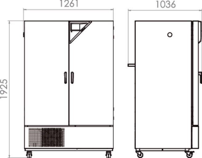 Binder KBWF 720 Model Işıklı ve Nemlendirme Sistemli Bitki Büyütme Kabini, 700 Litre, 0-70°C