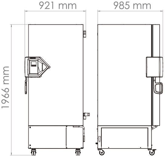 Binder UFV 500 Model Ultra Düşük Sıcaklıklı Derin Dondurucu, 501 Litre, -90...-40 °C